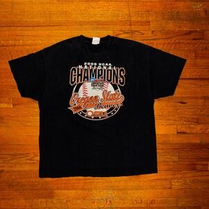 2006 NCAA National Champions‎ Oregon State Beavers Baseball T Shirt Mens XL